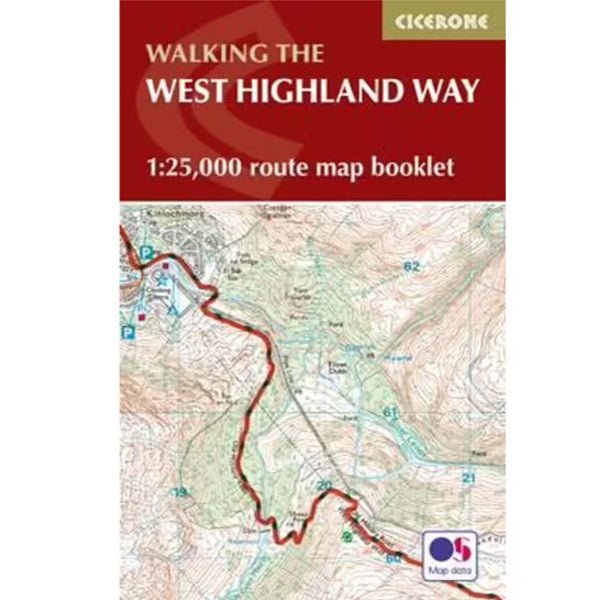 West Highland Way Topographical Route Map Booklet