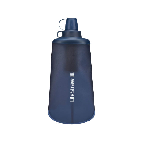 Collapsible Squeeze Water Bottle with Filter