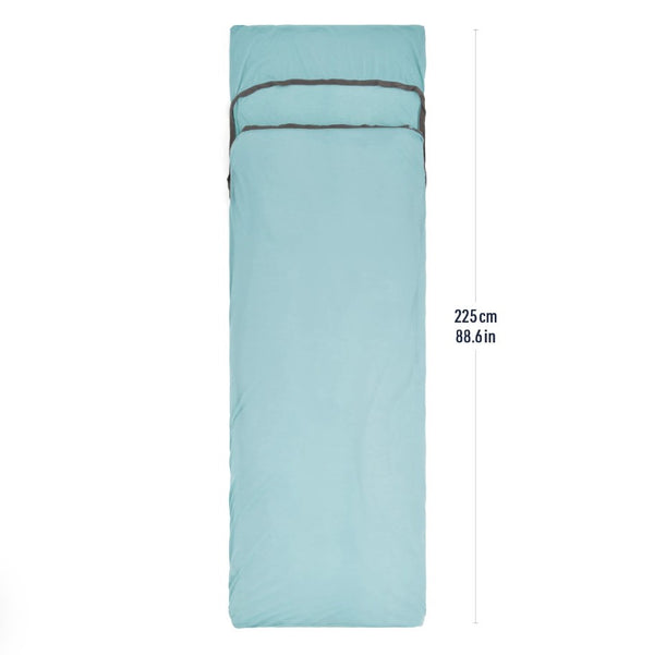 Comfort Blend Sleeping Bag Liner - Rectangular With Pilllow Sleeve