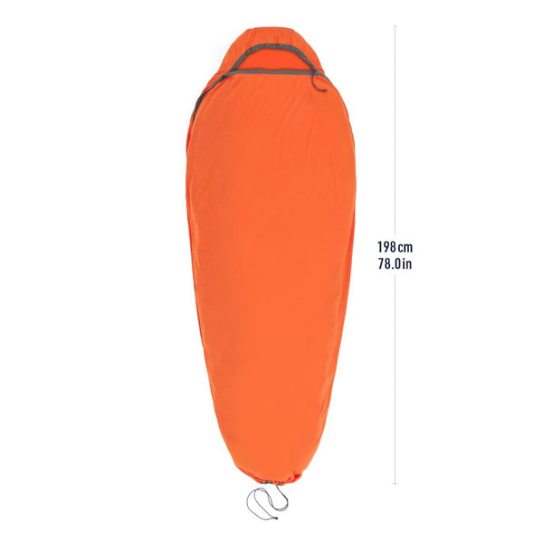 Reactor Extreme Sleeping Bag Liner - Mummy with Drawcord