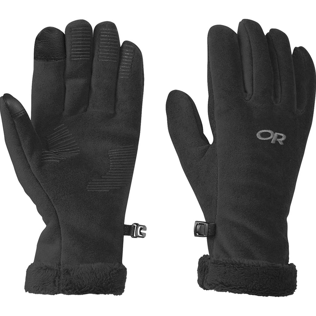 Fuzzy Sensor Gloves Womens