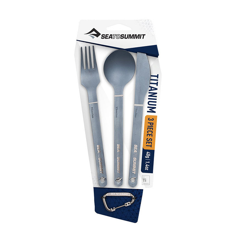 Titanium Cutlery Set 3Pce
