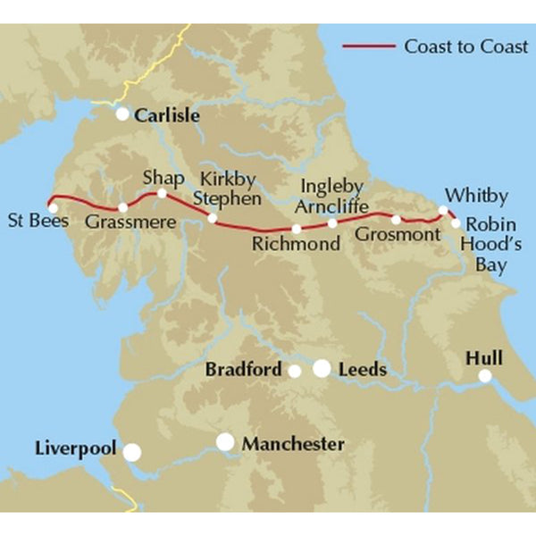 Walking the Coast to Coast Walk - St Bees to Robin Hoods Bay - 4th Edition