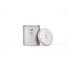 Double-Wall Titanium Mug with Lid - 3302