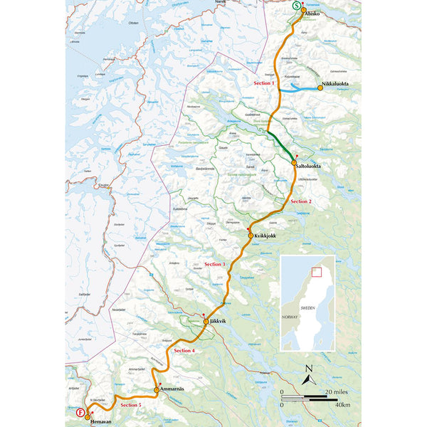 Kungsleden - The Kings Trail. Sweden
