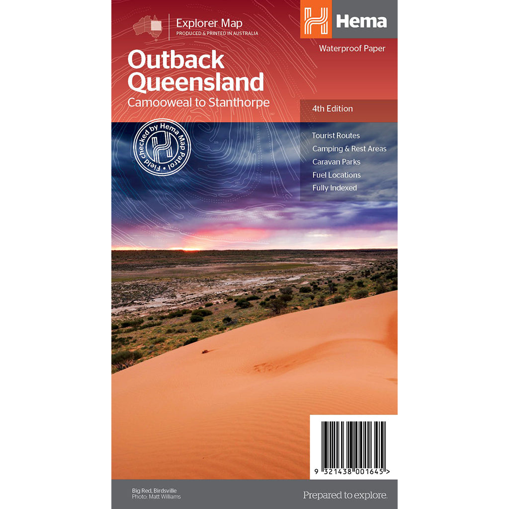 Outback Queensland - Regional Map