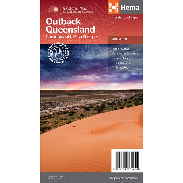 Outback Queensland - Regional Map