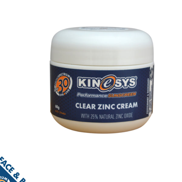 SPF 30 Clear Zinc Cream with 25% Zinc Oxide