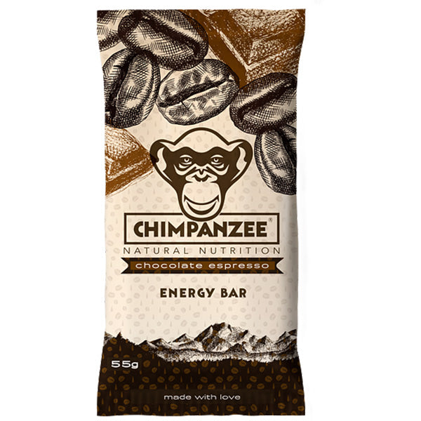 Chimpanzee Energy Bar Chocolate Espresso