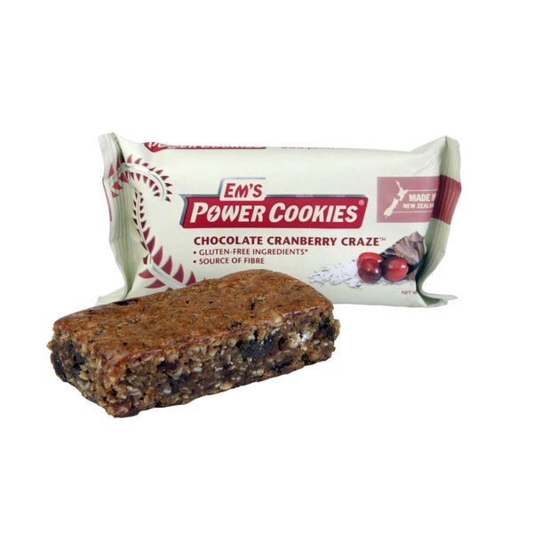 Em's Chocolate Cranberry Craze Power Cookie - Bar