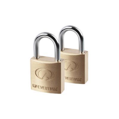 Lifeventure Mini Brass Padlocks (2-Pack)