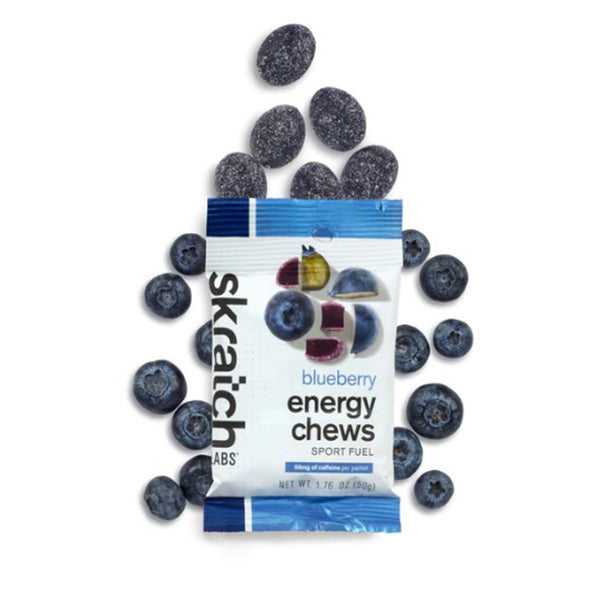 Sport Energy Chews, Blueberry, Single Serving