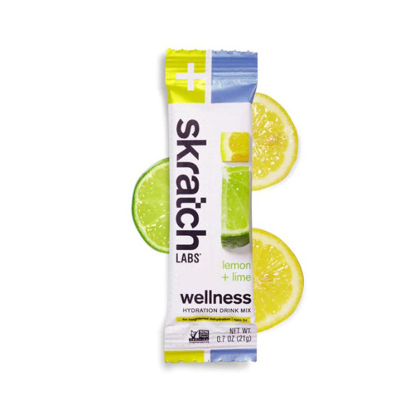 Wellness Hydration Drink Mix, Lemon & Lime, Single Serving